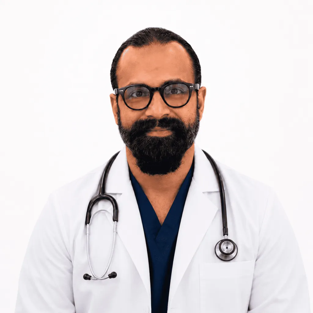 Portrait of Dr. Abhijit Dwivedi